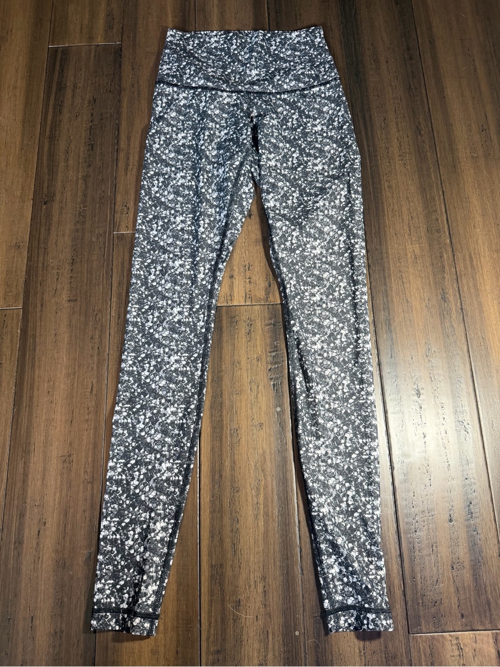 RARE Lululemon Wunder Under High Rise Sequin Design Full Length
